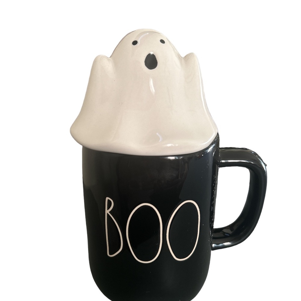 Rae Dunn Boo Ghost Mug New
